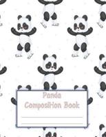 Panda Composition Book