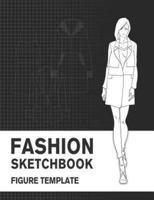 Fashion Sketchbook Figure Template