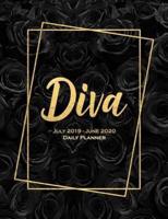 Diva July 2019 - June 2020 Daily Planner