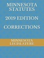Minnesota Statutes 2019 Edition Corrections
