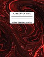 Composition Book - 110 Pages - College Ruled - 7.44 in X 9.69 In