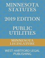 Minnesota Statutes 2019 Edition Public Utilities