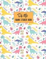 Dino Blank Sticker Book