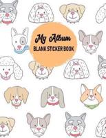 My Album Blank Sticker Book