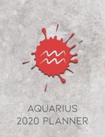 Aquarius 2020 Planner