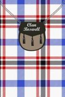 Clan Boswell Tartan Journal/Notebook