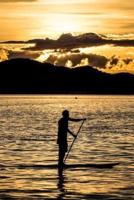 On a Paddle Board at Sunset Journal