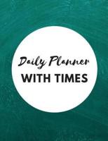 Daily Planner With Times