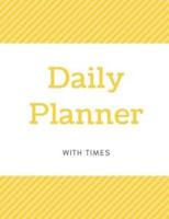 Daily Planner With Times