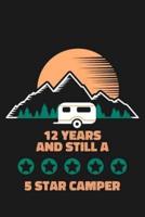 12th Birthday Camping Journal