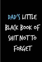 Dad's Little Black Book