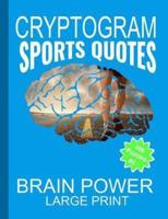 Cryptogram Sports Quotes