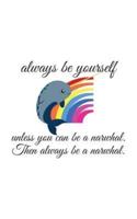 Always Be Yourself Unless You Can Be A Narwhal