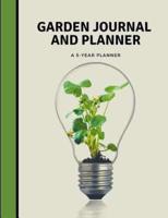 Garden Journal And Planner A 5 Year Planner