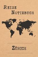 Reise Notizbuch Zürich