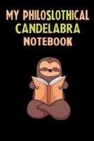 My Philoslothical Candelabra Notebook