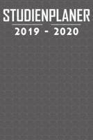 Studienplaner 2019 - 2020