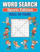 Sports Hall of Fame Word Search