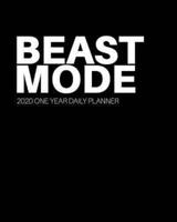 BEAST MODE 2020 One Year Daily Planner