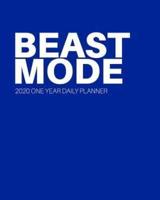 BEAST MODE - 2020 One Year Daily Planner