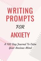 Writing Prompts For Anxiety