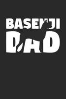 Basenji Notebook 'Basenji Dad' - Gift for Dog Lovers - Basenji Journal