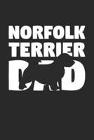 Norfolk Terrier Notebook 'Norfolk Terrier Dad' - Gift for Dog Lovers - Norfolk Terrier Journal
