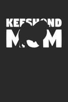 Keeshond Notebook 'Keeshond Mom' - Gift for Dog Lovers - Keeshond Journal