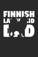 Finnish Lapphund Notebook 'Finnish Lapphund Dad' - Gift for Dog Lovers - Finnish Lapphund Journal