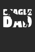 Beagle Notebook 'Beagle Dad' - Gift for Dog Lovers - Beagle Journal