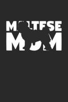 Maltese Notebook 'Maltese Mom' - Gift for Dog Lovers - Maltese Journal