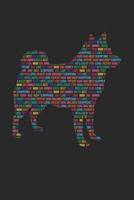 Schipperke Notebook 'Word Cloud' - Gift for Schipperke Lovers - Schipperke Journal