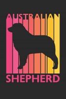Vintage Australian Shepherd Notebook - Gift for Australian Shepherd Lovers - Australian Shepherd Journal