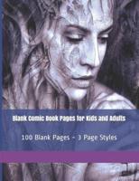 Blank Comic Book Pages for Kids and Adults