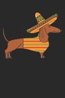 Dachshund Notebook 'Cinco De Mayo' - Gift for Dachshund Lovers - Dachshund Journal