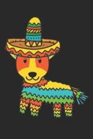 Jack Russell Terrier Notebook 'Cinco De Mayo' - Gift for Dog Lovers - Jack Russell Terrier Journal