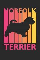 Vintage Norfolk Terrier Notebook - Gift for Norfolk Terrier Lovers - Norfolk Terrier Journal
