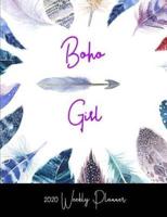 Boho Girl 2020 Weekly Planner