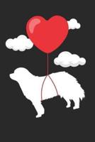 Bernese Mountain Dog Notebook - Valentine's Day Gift for Dog Lovers - Bernese Mountain Dog Journal