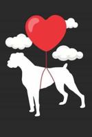 Boxer Notebook - Valentine's Day Gift for Boxer Lovers - Boxer Journal