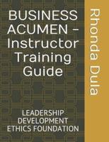 BUSINESS ACUMEN - Instructor Training Guide
