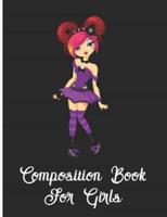 Composition Book for Girls