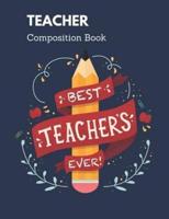 Teacher Composition Book