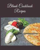 Blank Cookbook Recipes