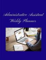 Administrative Assistant Weekly Planner