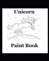 Unicorn Paint Book