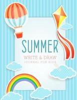 Summer Write & Draw Journal For Kids