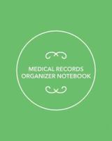 Medical Records Organizer Notebook