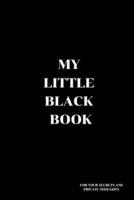 My Little Black Book.