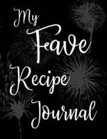 My Fave Recipe Journal